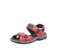 Rieker 68851 Mujer Sandalias Punta Cerrada, Rojo (Fire/Rosso), 41 EU