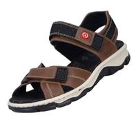 Rieker 68851 - Sandalias de trekking para mujer, color marrón, talla 41 EU