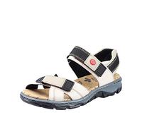 Rieker 68851, Sandalias Mujer, Beige, 41 EU