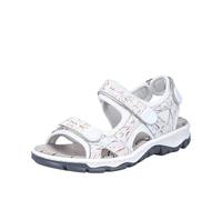Rieker 68872 Sandalias de mujer, Blanco, 41 EU