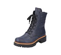Rieker 72600, Botas de Motorista Mujer, Azul, 43 EU