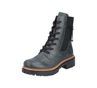 Rieker 72637-54 Botas con cordones sintéticas para mujer en verde, Verde 54., 37 EU