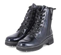 Rieker 73821, Barco para Moteros Mujer, Azul, 38 EU