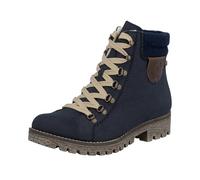 Rieker - 785f8, Botines Mujer, Azul (Mare/Navy/Kastanie 14), 38 EU