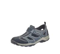 Rieker 8075, Zapatillas sin Cordones Hombre, Azul (Blau (Pazifik/Denim/Schwarz 14), 41