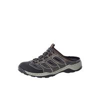Rieker - 8096, Zuecos Hombre, Gris (Schwarz/Rauch/Rauch / 00), 40 EU