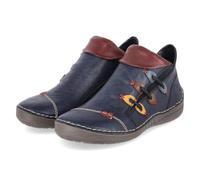 Rieker 72581, Botas Cortas Mujer, Azul, 42 EU