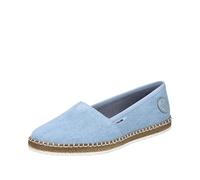 Rieker Alpargatas para Mujer M2278, Zapatos Planos para Mujer, Blue, 41 EU
