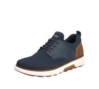 Rieker B3354, Mocasín Hombre, Blau, 42 EU Ancho