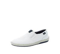 Rieker B4551, Mocasines Hombre, White, 41 EU
