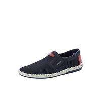Rieker B4554, Mocasín Hombre, Azul, 40 EU