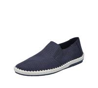 Rieker B4555, Mocasín Hombre, Azul, 43 EU
