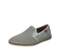 Rieker B5265, Mocasín Hombre, Verde, 44 EU