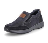 Rieker B7654, Mocasín Plano Hombre, Azul 02, 43 EU