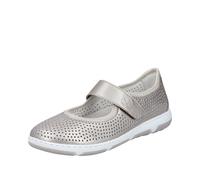 Rieker Bailarina Mujer de Piel Con Cierre Adhesivo Y Patrón Agujeritos 42455