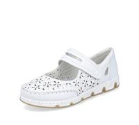 Rieker Bailarinas para Mujer 49977, Talla:40 EU, Color:Blanco
