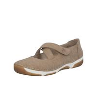 Rieker Bailarinas para Mujer 55958, Beige, 39 EU