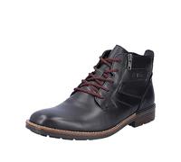Rieker Botas con cordones para hombre B1334, Negro, 40 EU