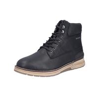 Rieker Botas con cordones para hombre, color negro, talla 43 EU, Negro, 43 EU