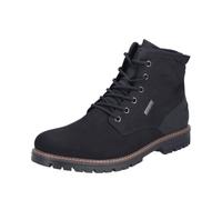 Rieker Botas con cordones para hombre, F3614, color negro, talla 43 EU, Negro, 43 EU