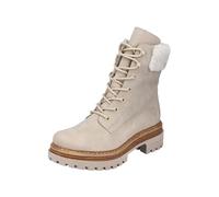 Rieker Botas con cordones para mujer 75630, beige, 38 EU
