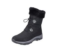 Rieker Botas con cordones para mujer M9683, Negro, 37 EU