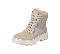 Rieker Botas con cordones para mujer Z7430, beige, 41 EU