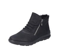 Rieker Botas cortas para mujer Z0051, Negro, 42 EU