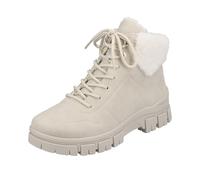 Rieker Botas cortas para mujer Z1101, beige, 38 EU