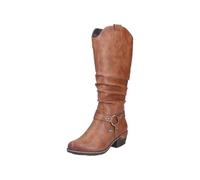 Rieker Botas de caña alta 93670 para mujer, color marrón, talla 40 EU, marrón, 40 EU