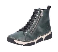 Rieker Botas De Cordones Para Dama Con Costura Decorativa Y Cremallera 45920