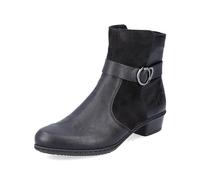 Rieker Botas de moda para mujer Y0777, Negro, 39 EU