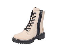 Rieker Botas de mujer 72634 con cordones, beige, 39 EU