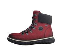Rieker 74247, Botas con Cordones Mujer, Rojo, 37 EU