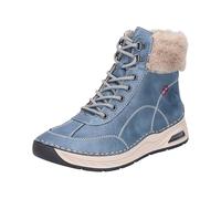 Rieker Botas de mujer con cordones 44530, color azul, talla 39 EU, azul, 39 EU