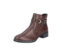 Rieker 73487, Botas Cortas al Tobillo Mujer, Negro, 38 EU
