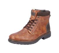 Rieker Botas Para Hombre Con Cordones Forradas De Piel 33140