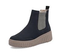 Rieker Botas para mujer N2553, Talla:38 EU, Color:Azul