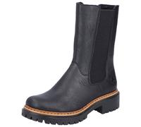 Rieker Botín Chelsea Para Dama Stretch Con Forro Cálido 72683