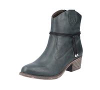 Rieker Botín De Dama Western Con Cremallera Cowboy Y Cordón 73158