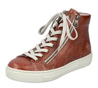 Rieker Botín De Mujer Con Cordones High Top Sneaker L9880