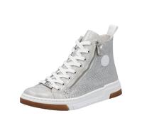 Rieker Botín Para Dama Con Plantilla Suelta Cremallera Ancha G Suela TR N3945