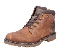 Rieker Botín Para Hombre Con Cordones Forrado Caliente Con Cremallera 38810