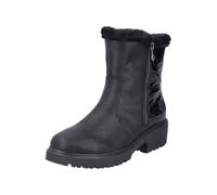 Rieker Botín para mujer 76061, negro, 39 EU ancho, Negro, 39 EU Ancho