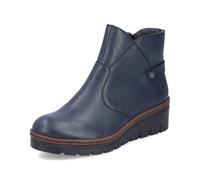 Rieker Botines clásicos de las mujeres X9164, Botines de mujer, Azul 14, 37 EU