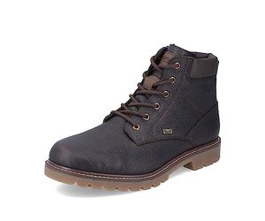 Rieker Botines de hombre con cordones 38842, botines para hombre, Braun 25, 45 EU