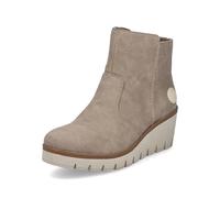 Rieker Botines de mujer Y5065, botines sueltos para mujer, Beige 64, 40 EU
