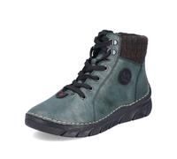 Rieker Botines para Mujer 55040, Talla:39 EU, Color:Verde