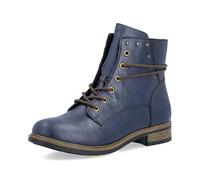 Rieker Botines para Mujer 72222, Talla:37 EU, Color:Azul