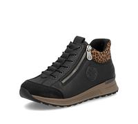 Rieker Botines para Mujer N1457, Talla:39 EU, Color:Negro